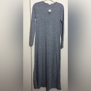 Gap Womens Long Sleeve Maxi Dress Size S NWT